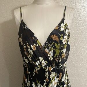 Ryegrass floral slip dress